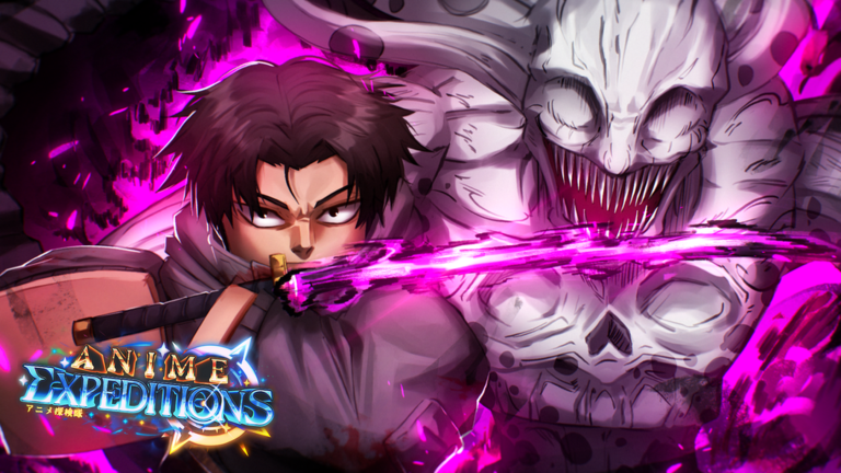 Anime Expeditions background key art